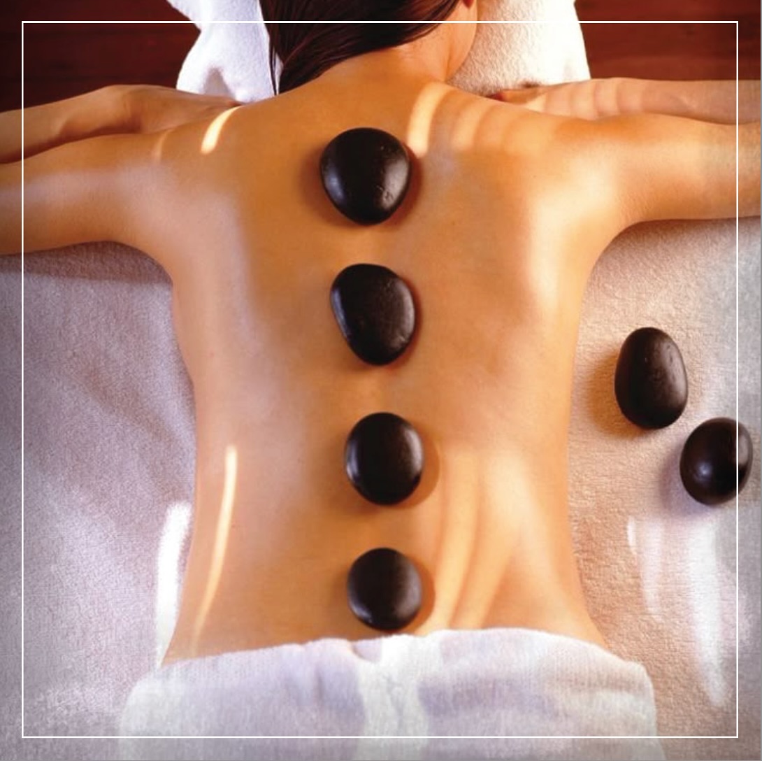 Massage aux pierres chaudes