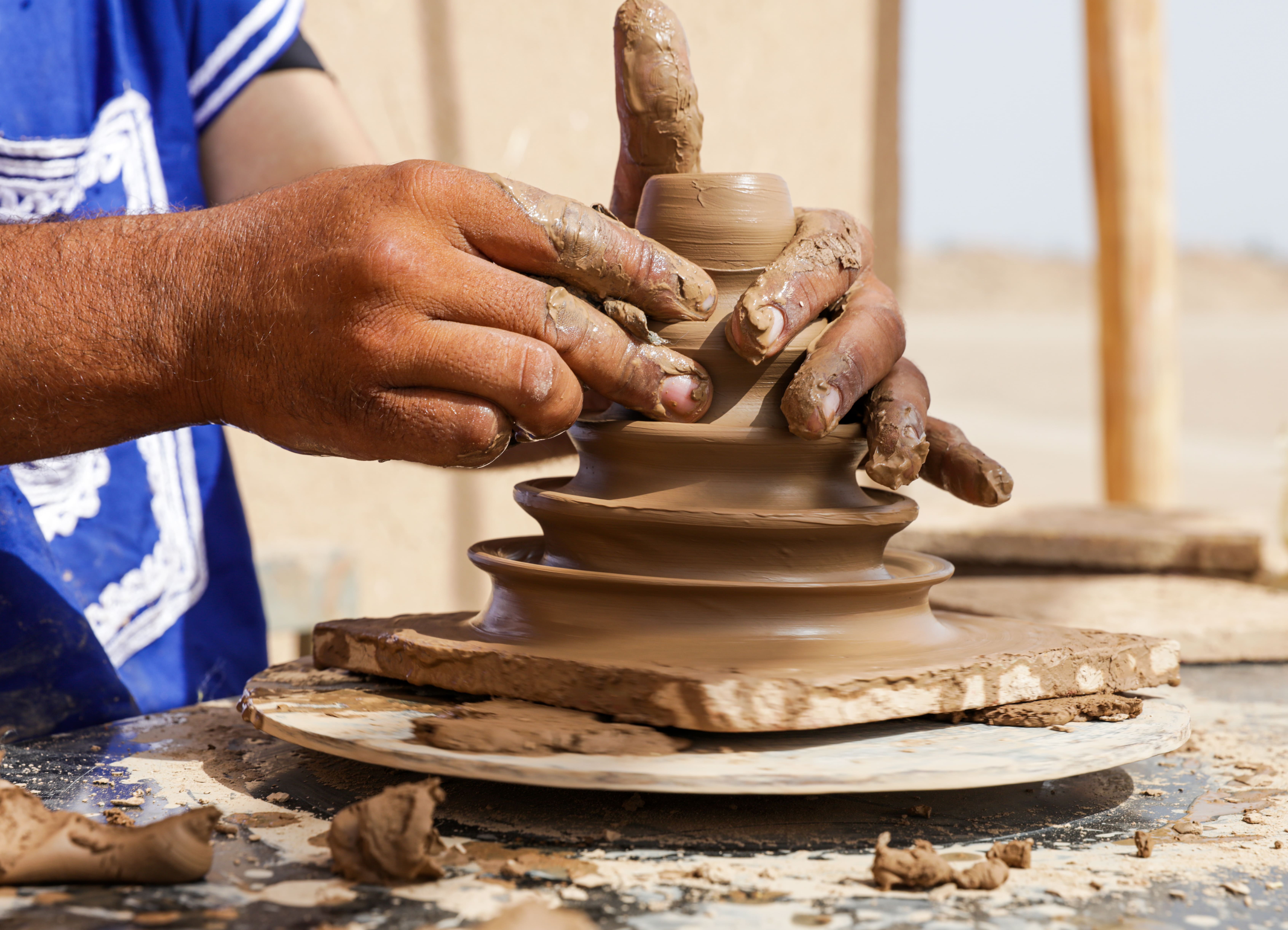 Balade en quad & atelier de poterie
