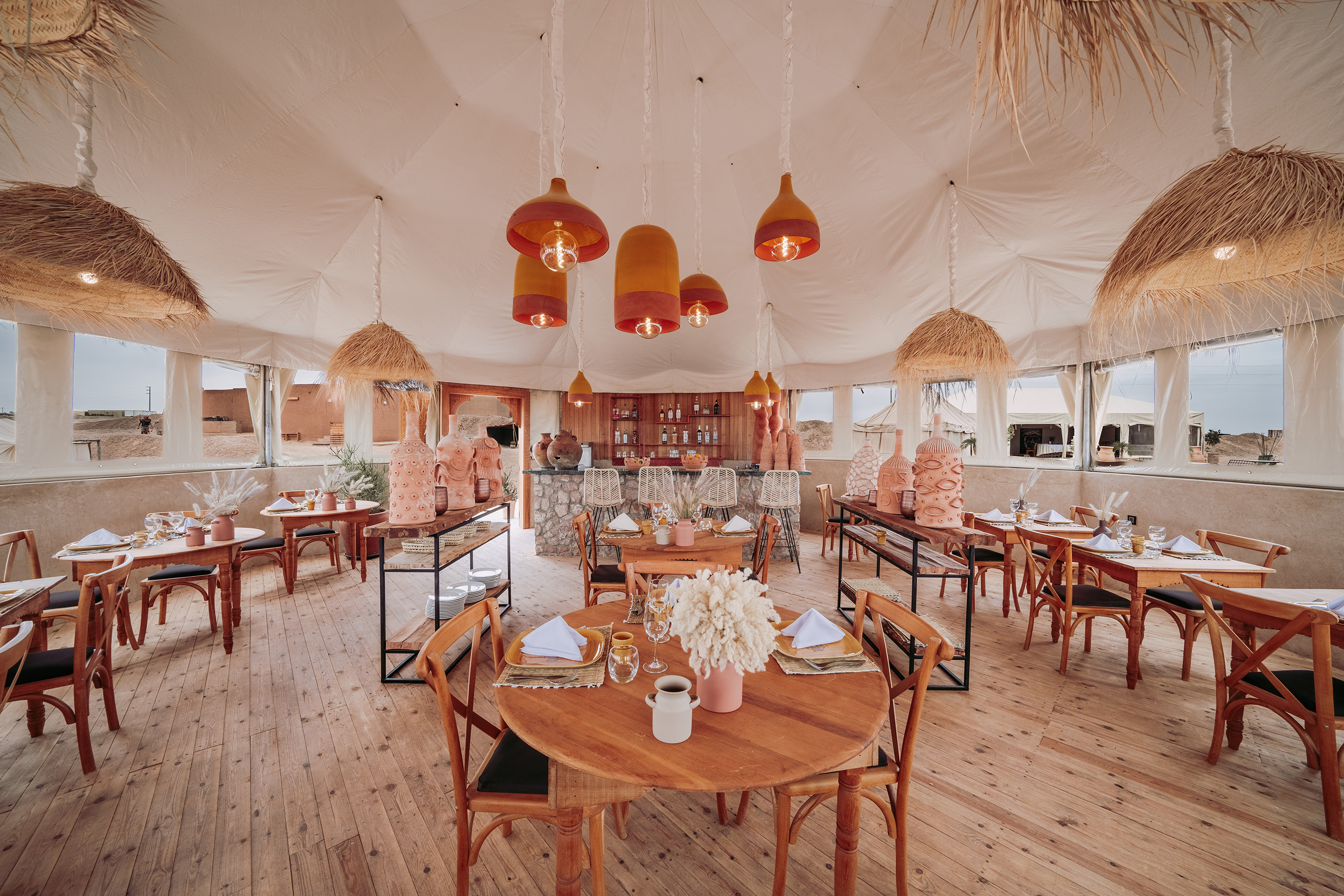 La Rotonde - Poolside dinner at the restaurant (shuttle transfer included)